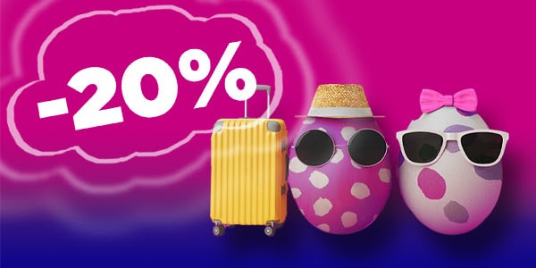 Wizz Air Easter Deals: 20% OFF